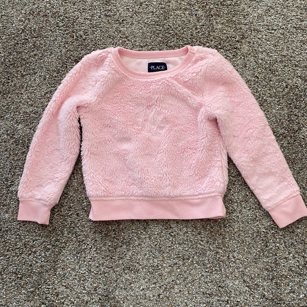 Girl’s super soft fuzzy sweater